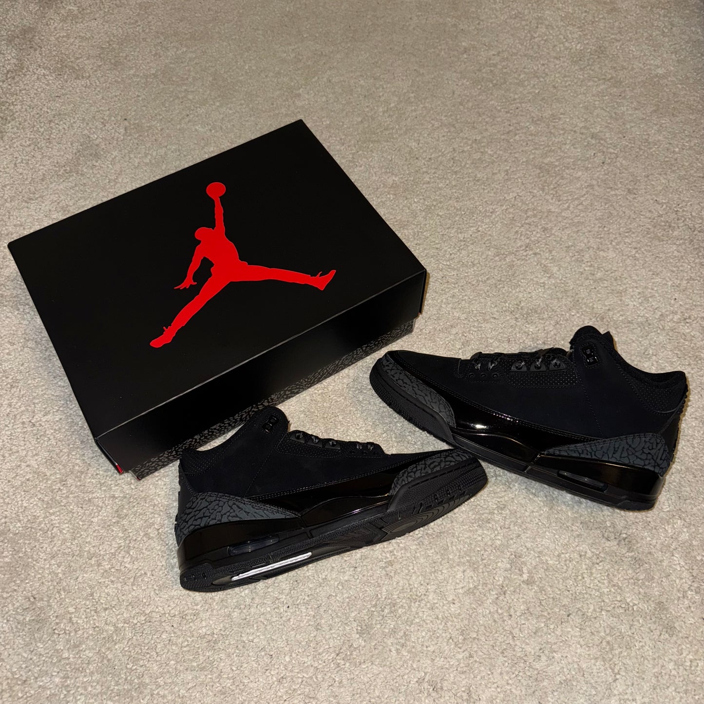 Jordan 3 Retro Black Cat 2025