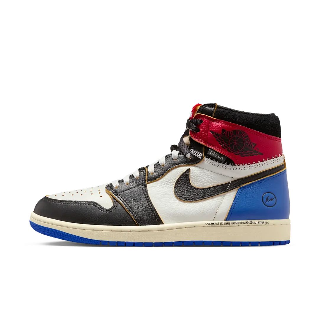 Jordan 1 Retro High OG SP Fragment x Union LA Varsity Red Sport Royal - IO7847-002