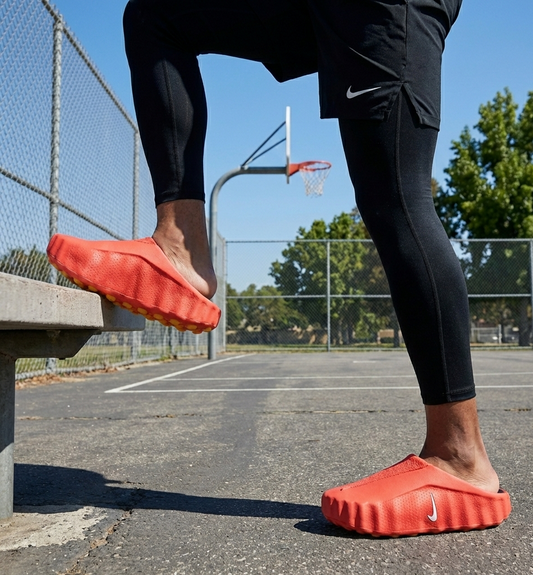 Nike Mind 001 Pregame Mule Solar Red